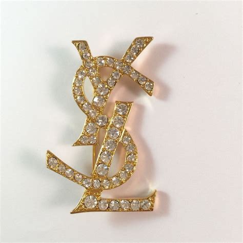 ysl pin brooch|ysl inspired brooch.